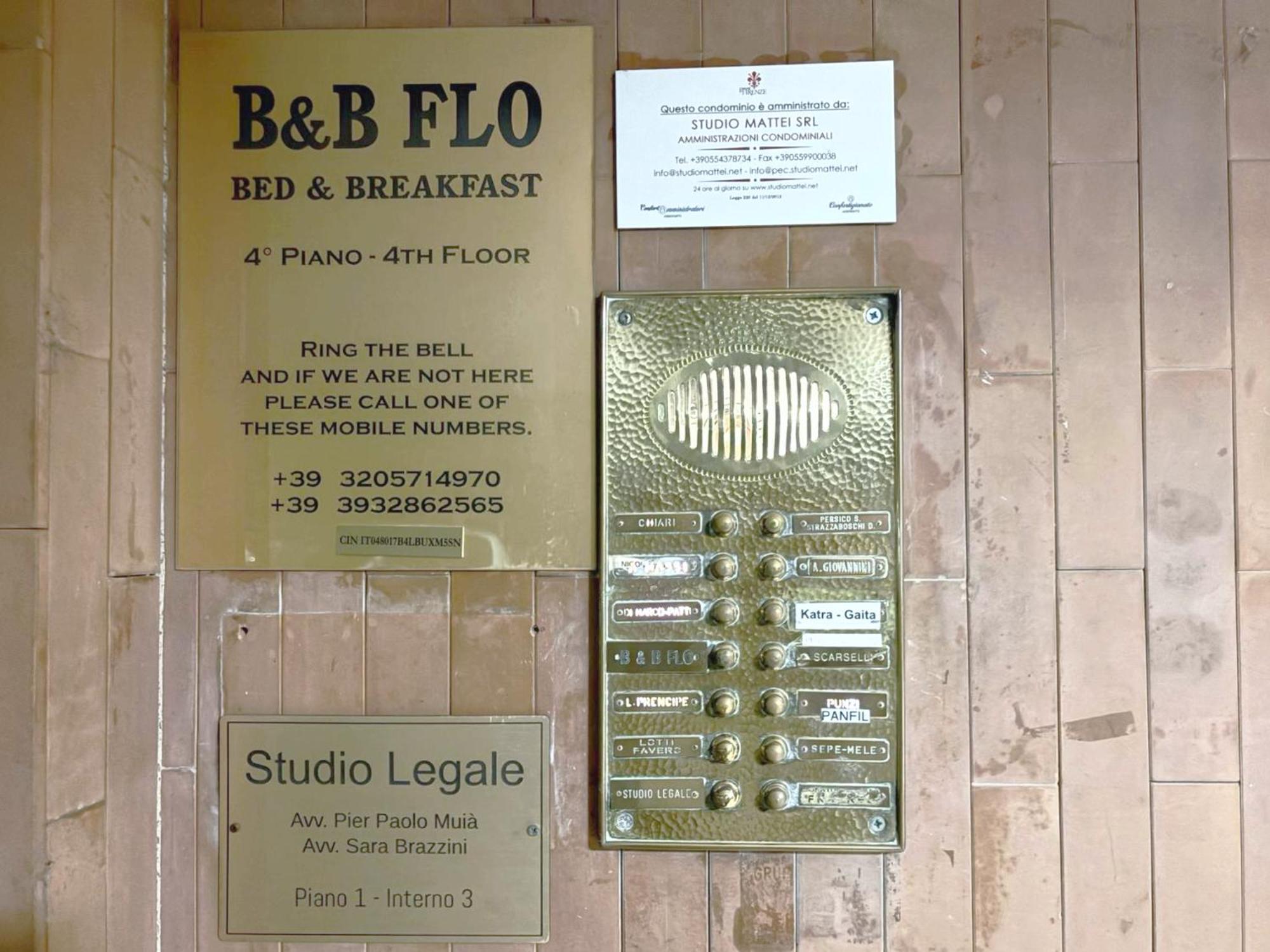 B&B Flo Firenze Esterno foto